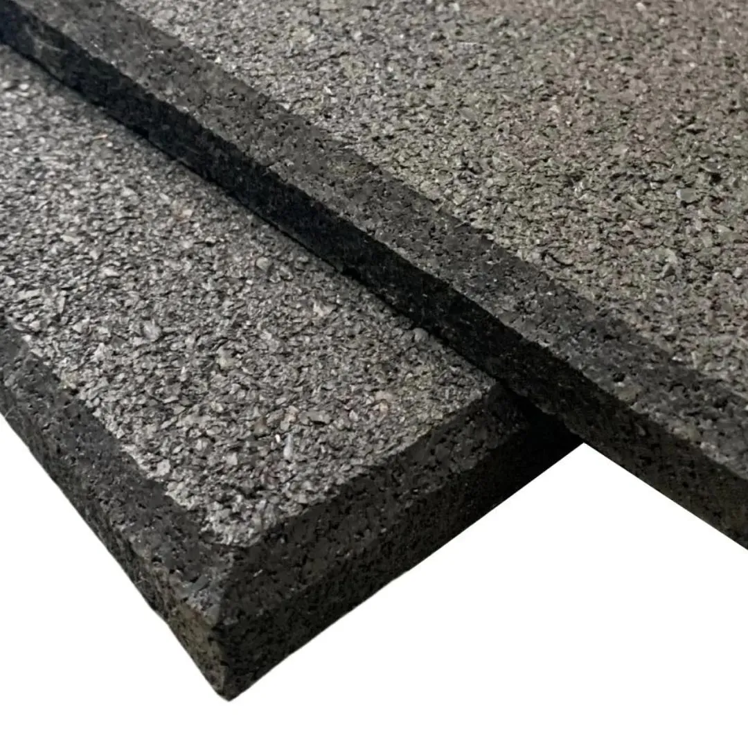 15mm Classic Rubber Gym Flooring Black