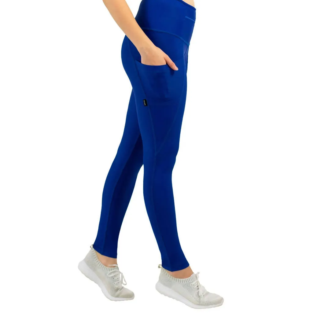 5-Pocket Dart Leggings - Space Blue