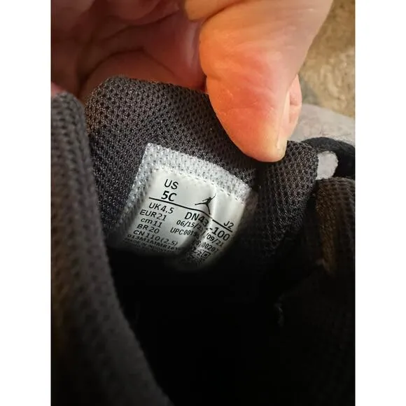 5C Nike Air Jordans high top sneakers