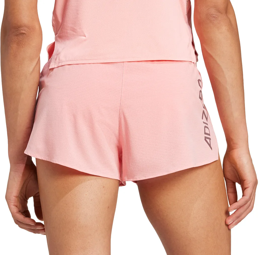 adidas Adizero Gel Womens Running Shorts - Pink