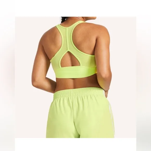 Adidas Lime Green Sports Bra