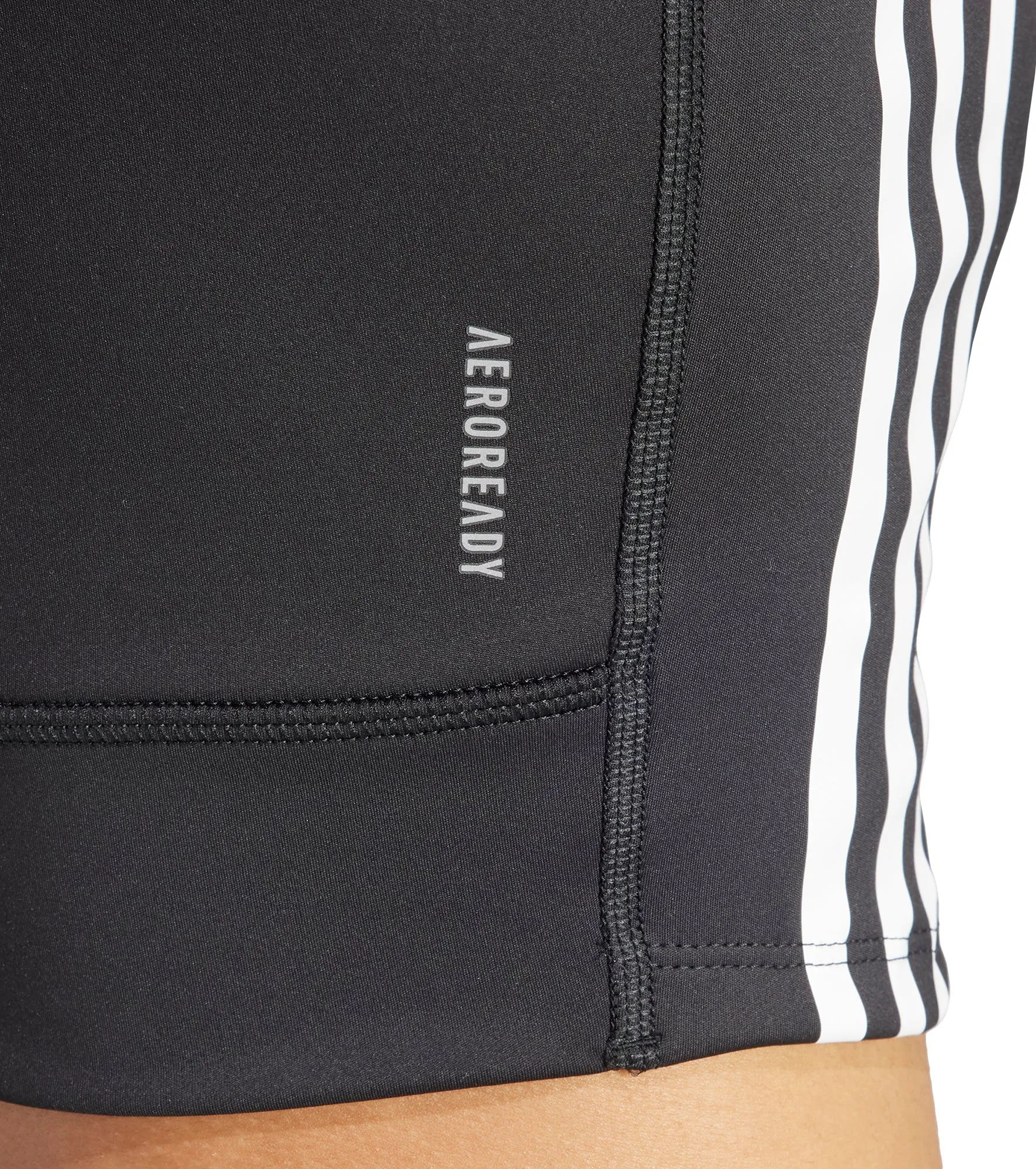adidas Own The Run 3 Stripes Womens Running Vest Tank Top - Black