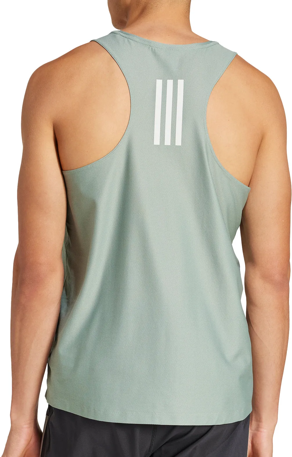 adidas Own The Run Mens Running Vest - Green