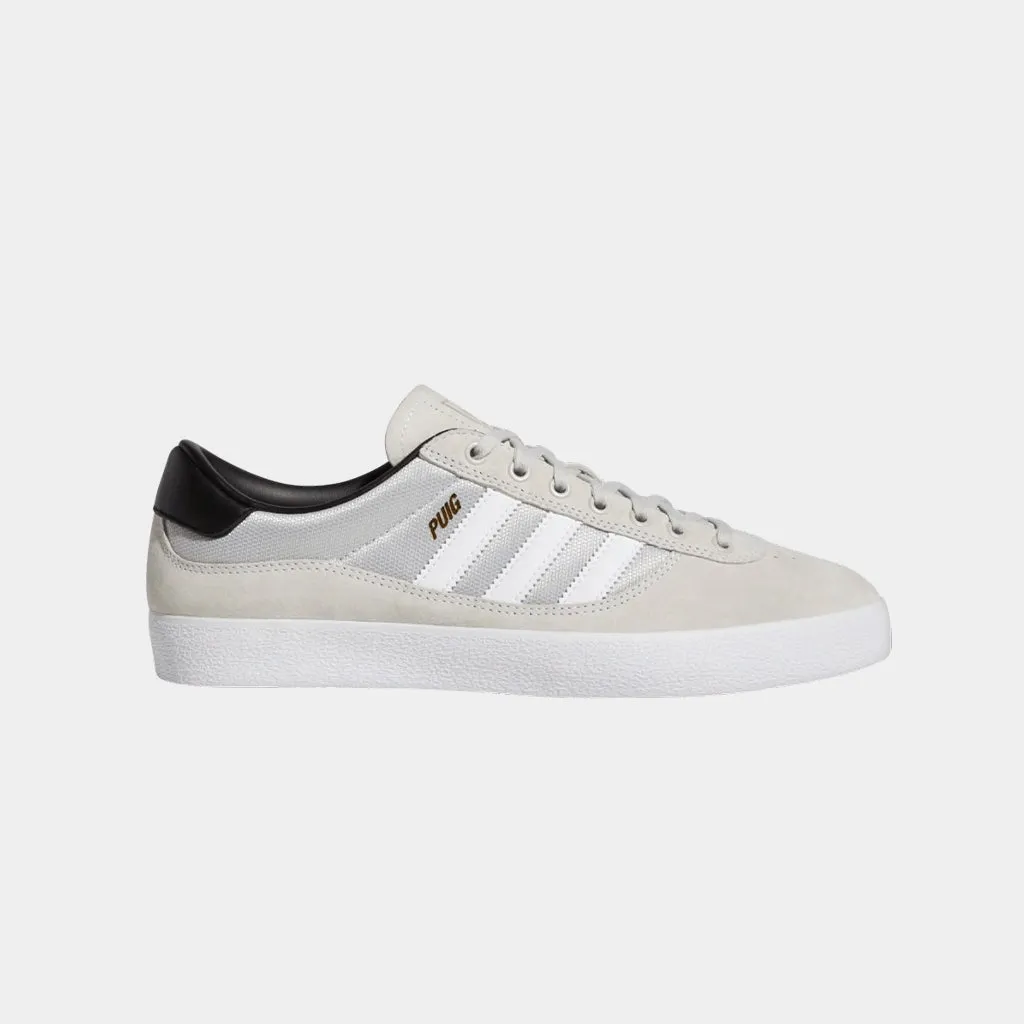 ADIDAS PUIG INDOOR - WHITE/GREY-SUEDE