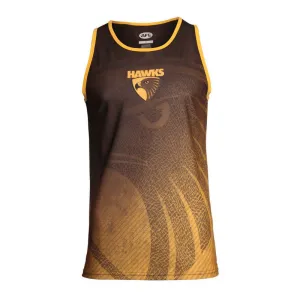 AFL Hawthorn Hawks Mens 2020 Premium Singlet