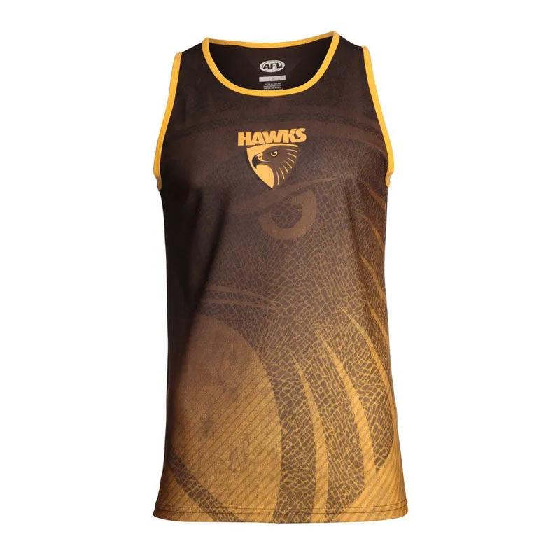 AFL Hawthorn Hawks Mens 2020 Premium Singlet