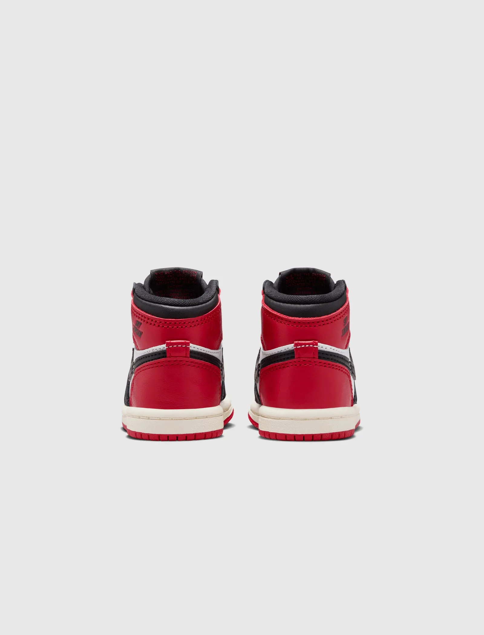 AIR JORDAN 1 RETRO HIGH OG "BLACK TOE REIMAGINED" TD