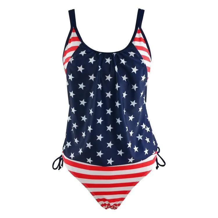 American Flag Tankini
