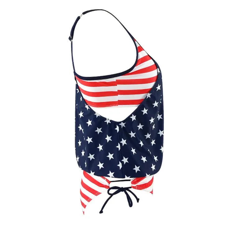 American Flag Tankini
