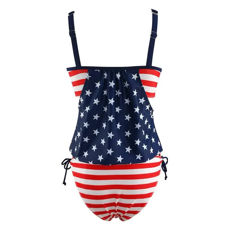 American Flag Tankini