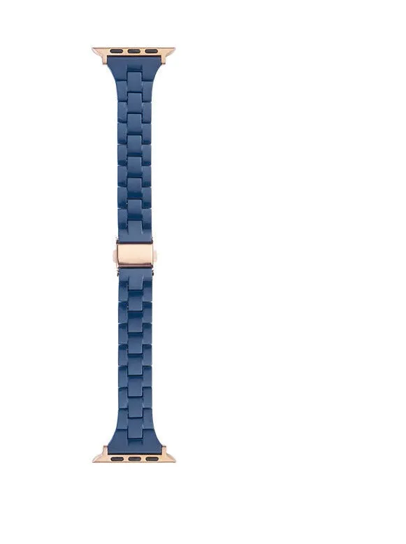 applewatch-strap-fashion-small-waist-pvc-solid-color-apple-strap