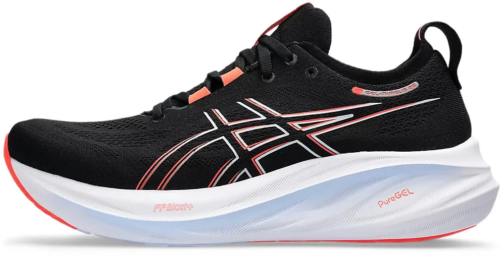 Asics Gel Nimbus 26 Mens Running Shoes - Black