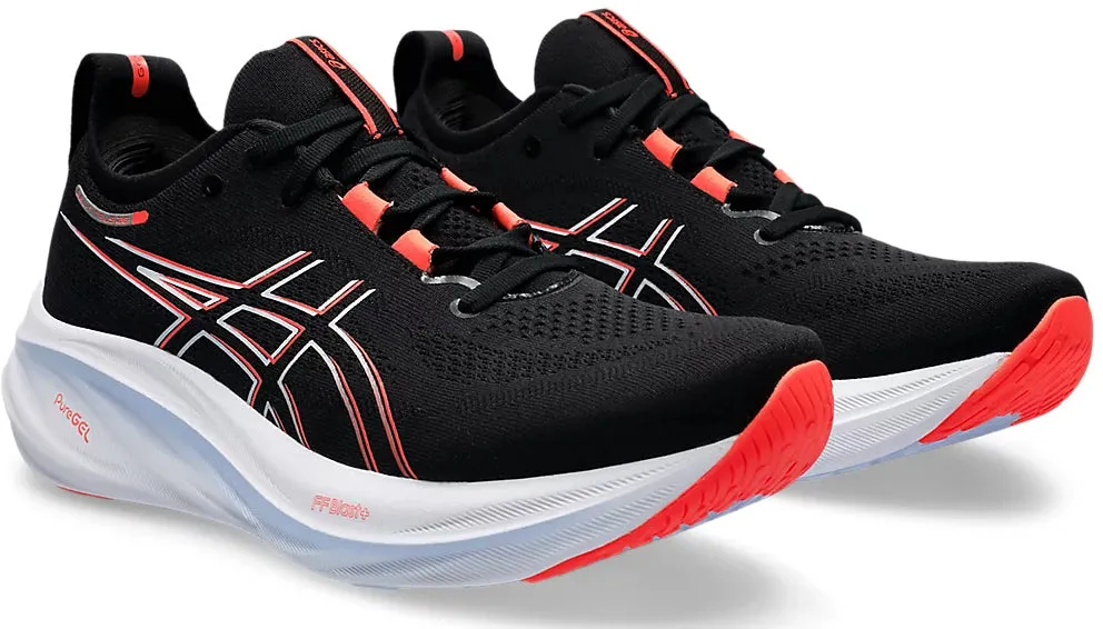 Asics Gel Nimbus 26 Mens Running Shoes - Black