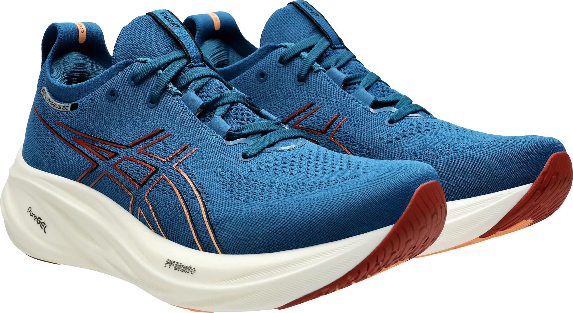 Asics Gel Nimbus 26 Mens Running Shoes - Navy