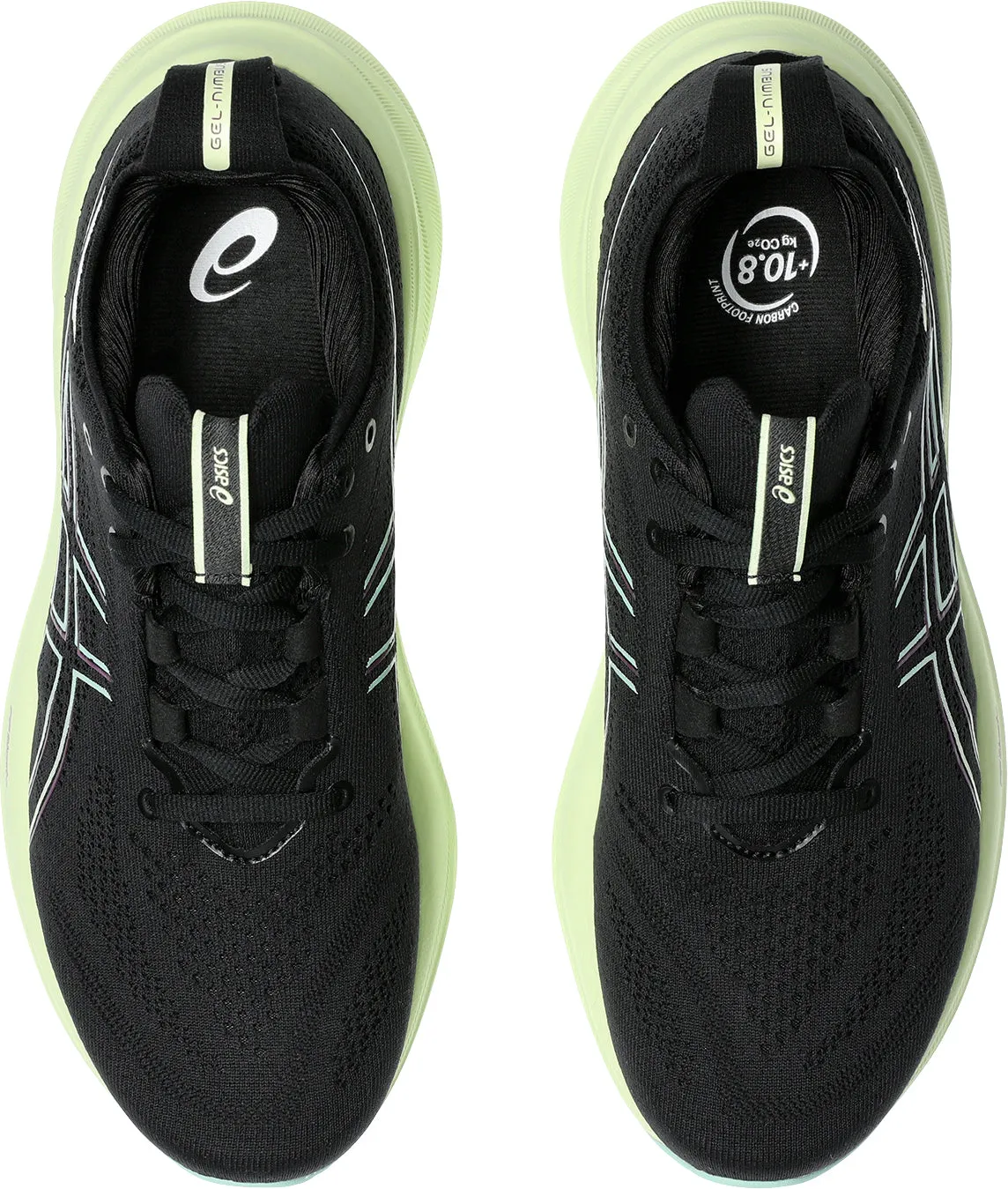 Asics Gel Nimbus 26 Womens Running Shoes - Black