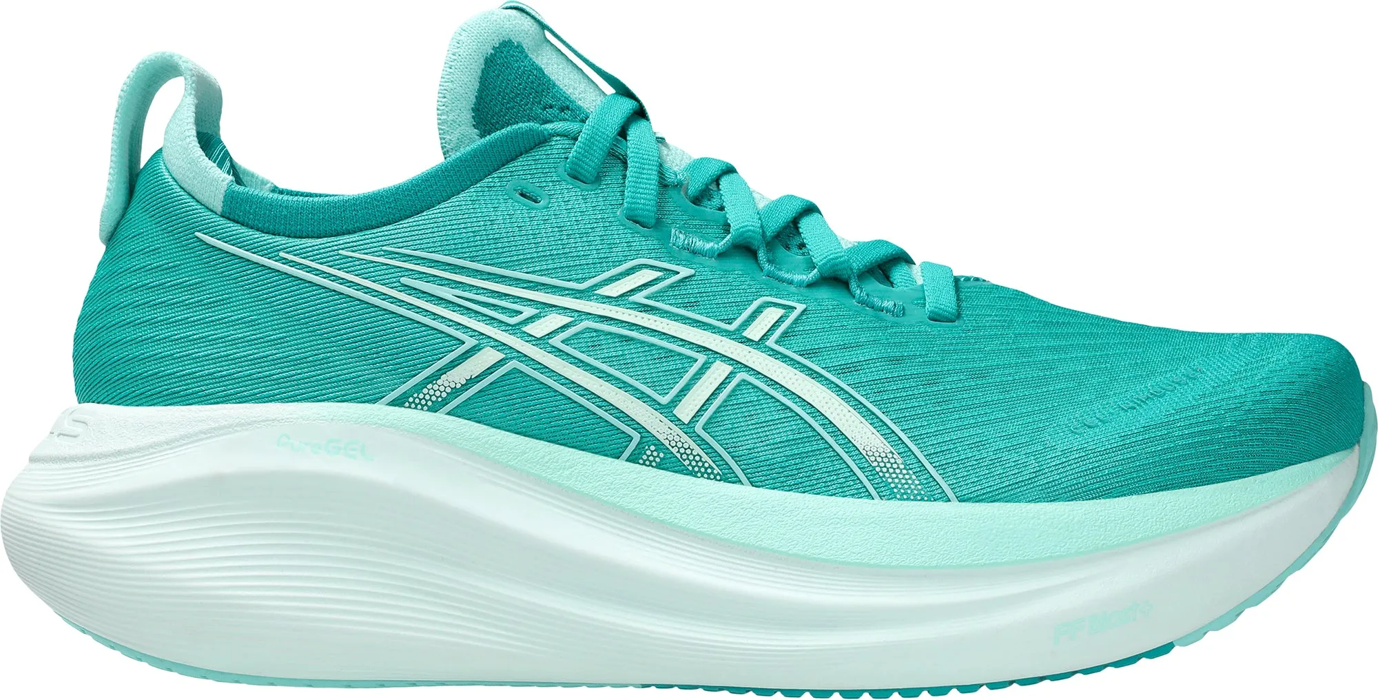 Asics Gel Nimbus 27 Womens Running Shoes - Green