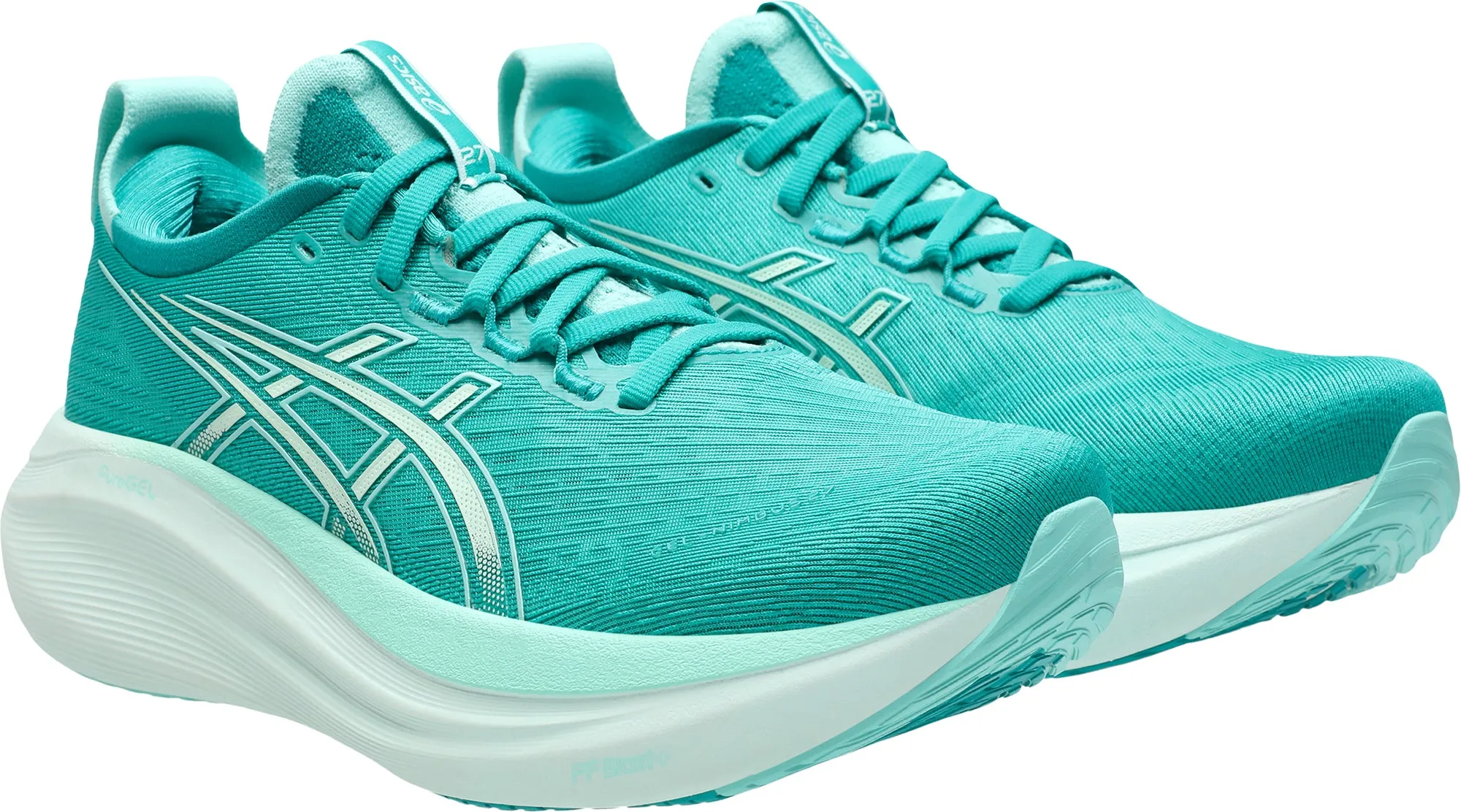 Asics Gel Nimbus 27 Womens Running Shoes - Green