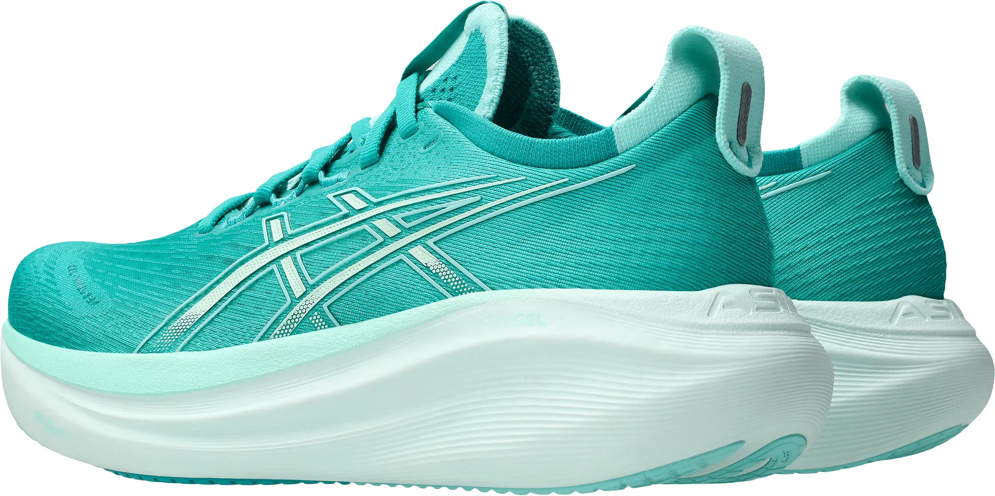 Asics Gel Nimbus 27 Womens Running Shoes - Green