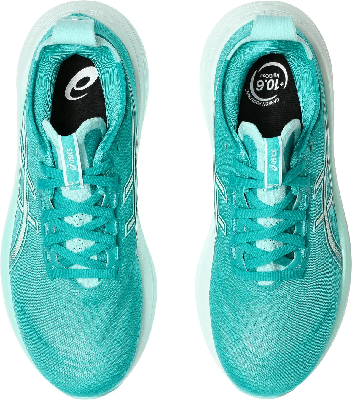 Asics Gel Nimbus 27 Womens Running Shoes - Green