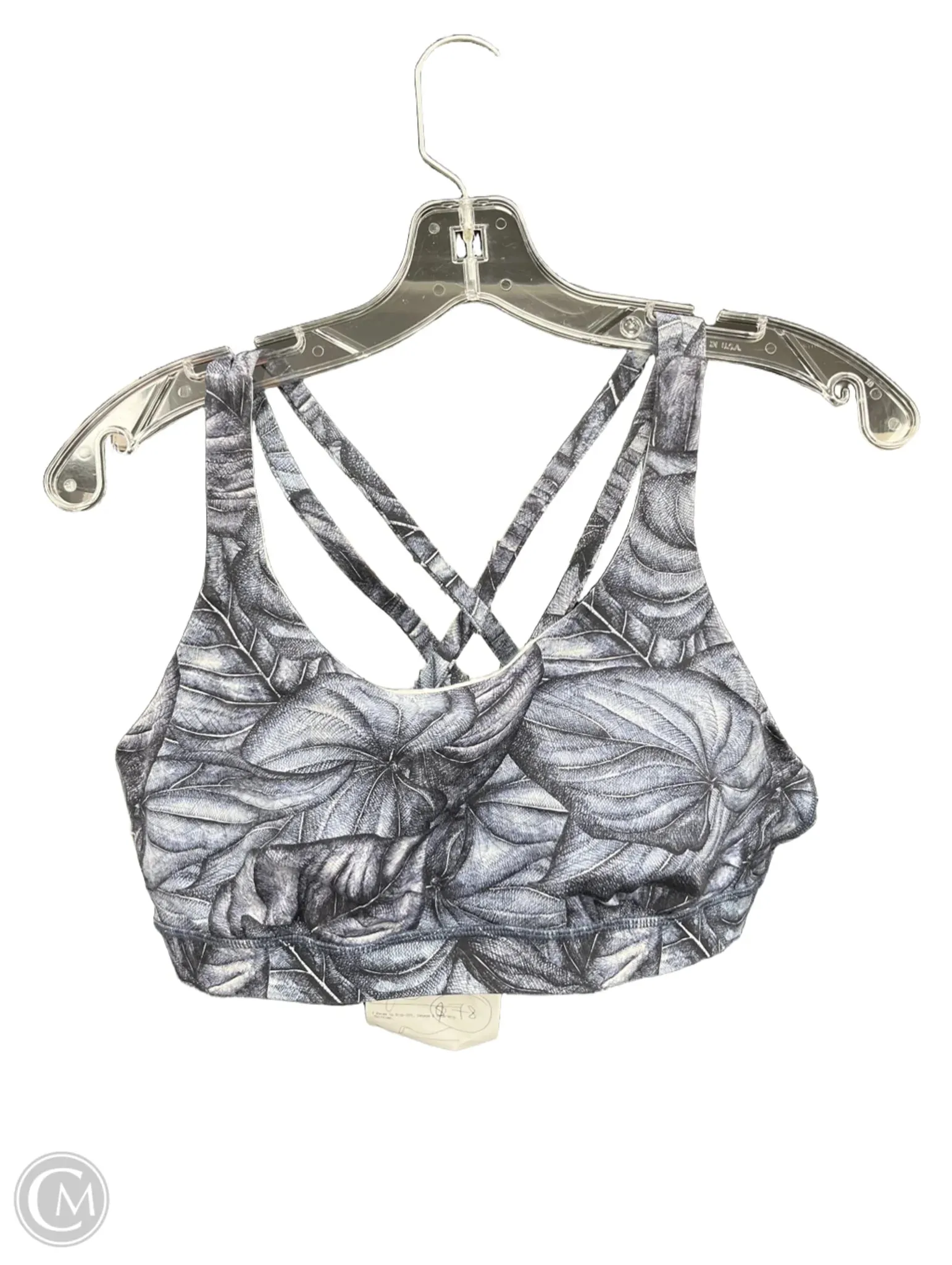 Athletic Bra By Lululemon In Blue, Size: 12