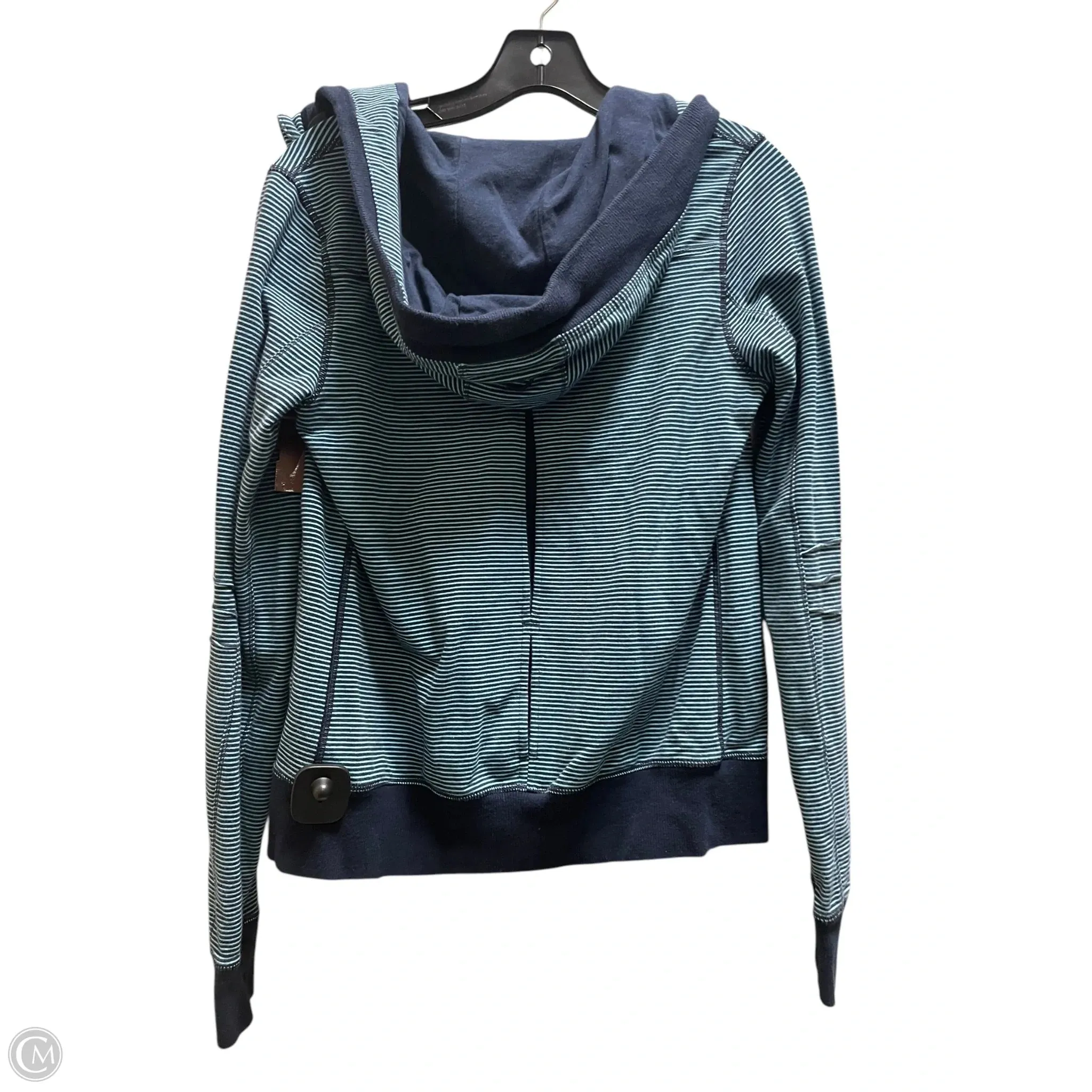 Athletic Jacket By Lululemon In Blue, Size: 8