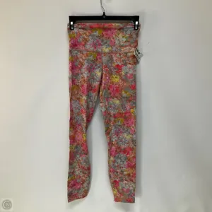Athletic Leggings By Lululemon In Multi-colored, Size: 4