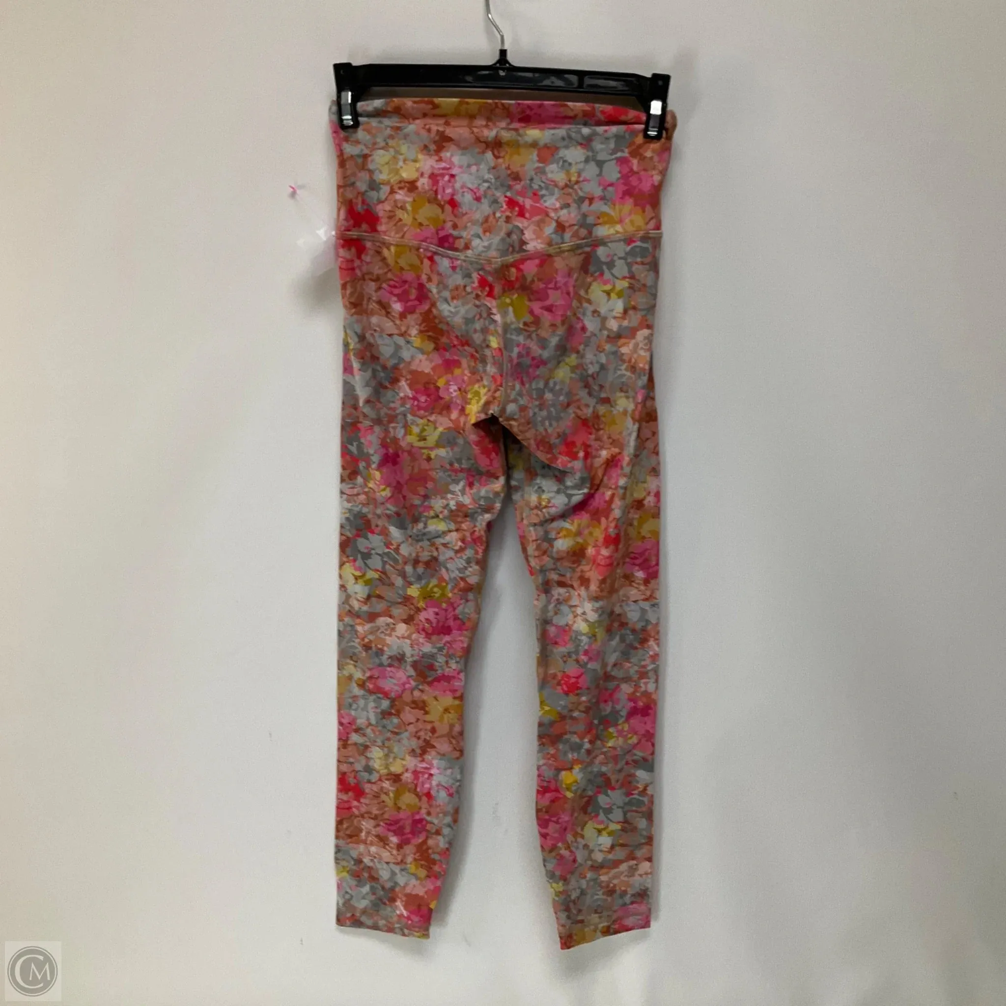 Athletic Leggings By Lululemon In Multi-colored, Size: 4