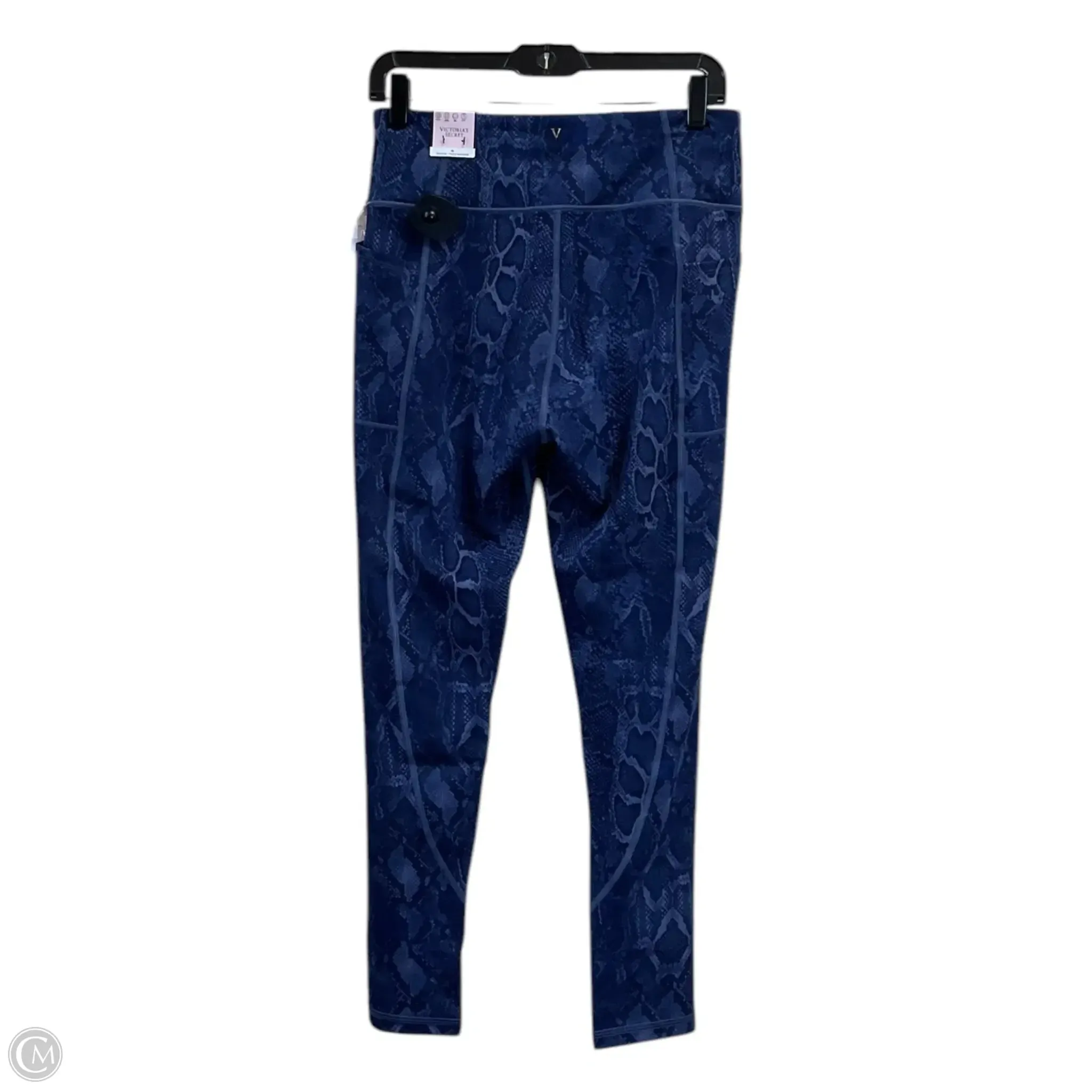 Athletic Leggings By Victorias Secret In Blue, Size: L