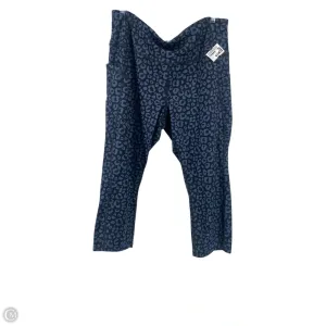 Athletic Pants By Avia In Animal Print, Size: 2x