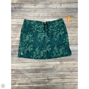 Athletic Skirt By Cme In Green, Size: Xxl