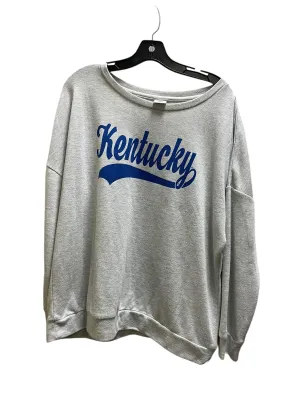 Athletic Sweatshirt Crewneck By Clothes Mentor  Size: L