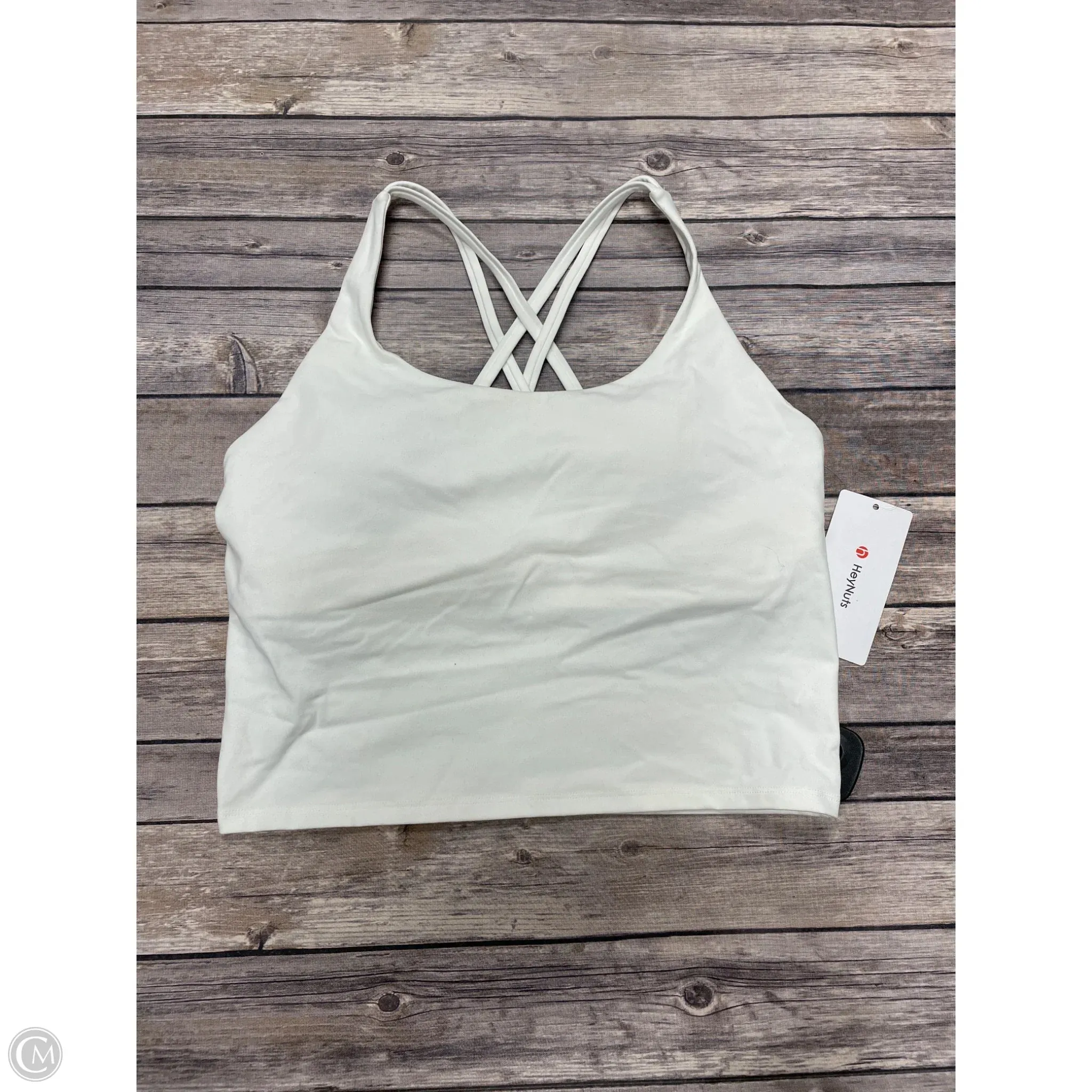 Athletic Tank Top By Cme In White, Size: L