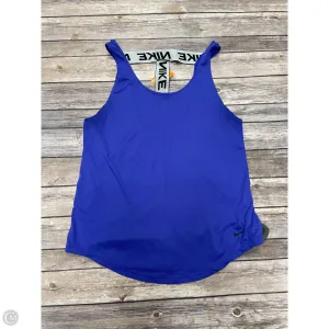 Athletic Tank Top By Nike In Purple, Size: M
