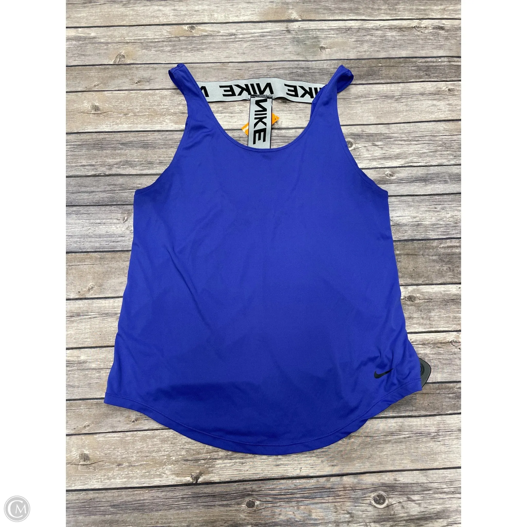 Athletic Tank Top By Nike In Purple, Size: M