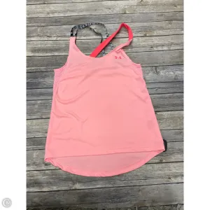 Athletic Tank Top By Under Armour In Pink, Size: S