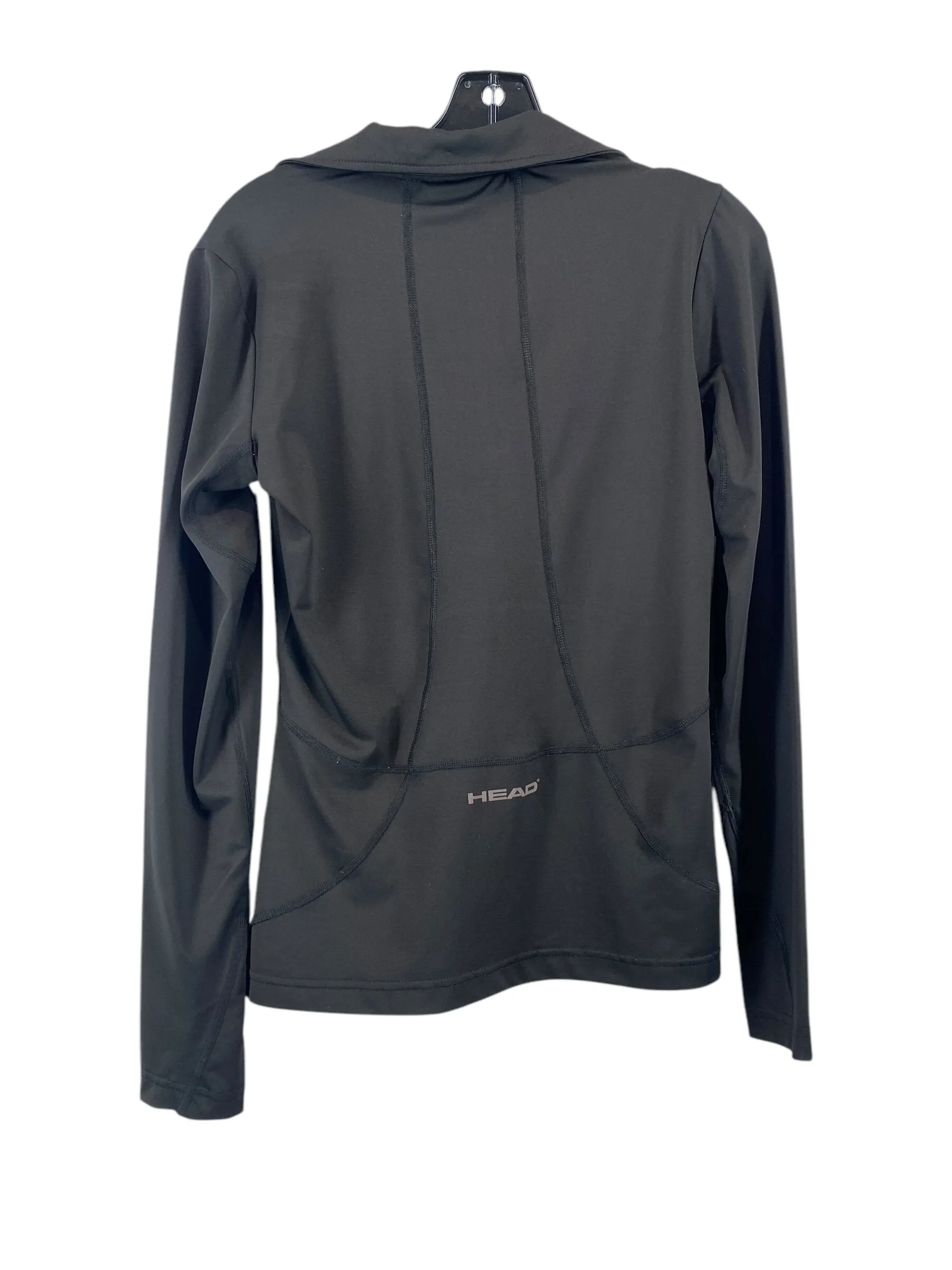 Athletic Top Long Sleeve Collar By Head  Size: S