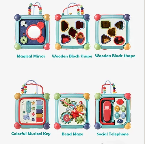 Babycare Baby Activity Box - Red