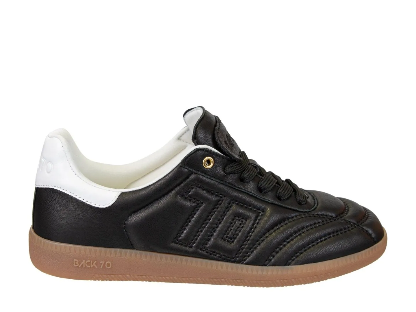 BACK 70 - FLUFFY in BLACK Sneakers