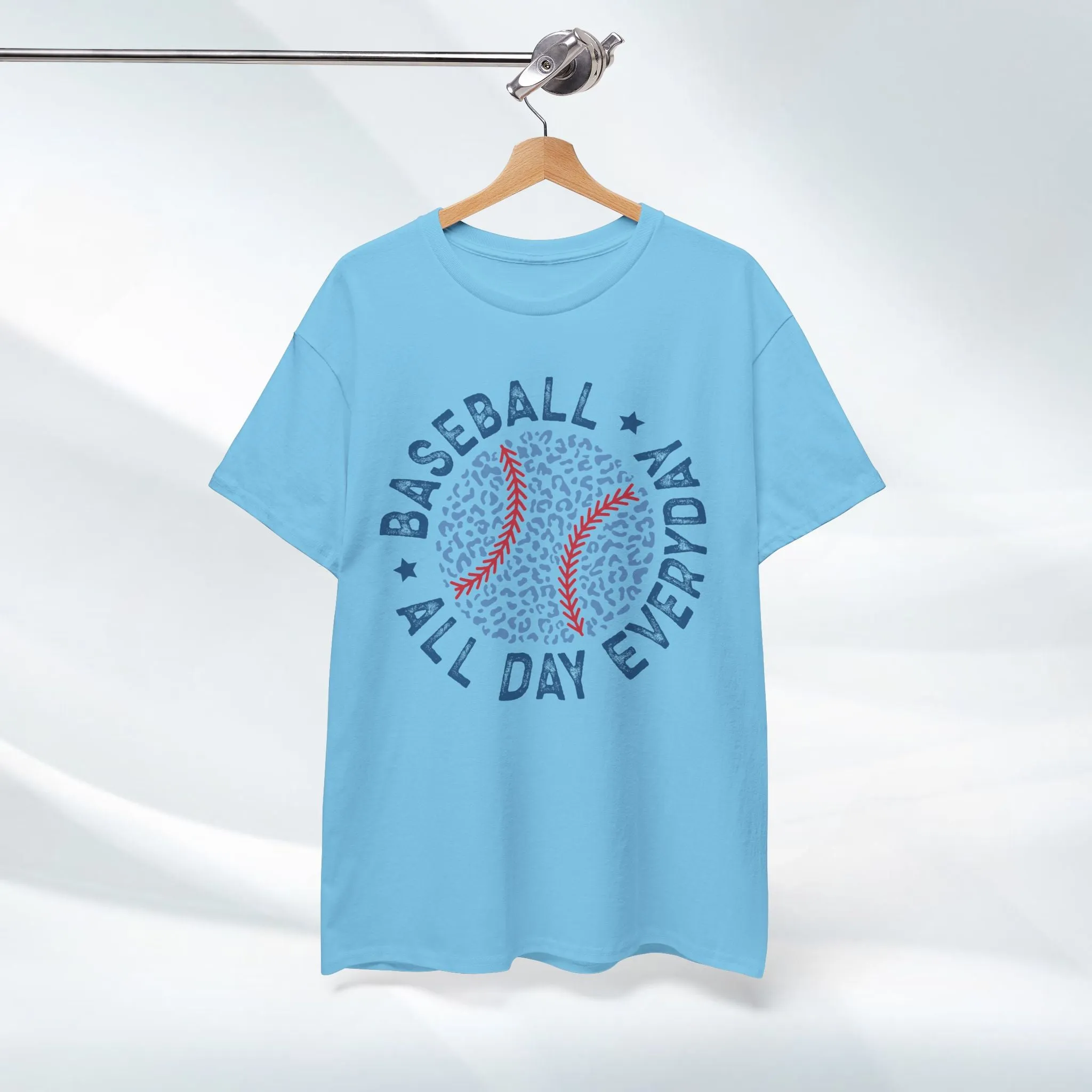 Baseball All Day Everyday Unisex Heavy Cotton Tee