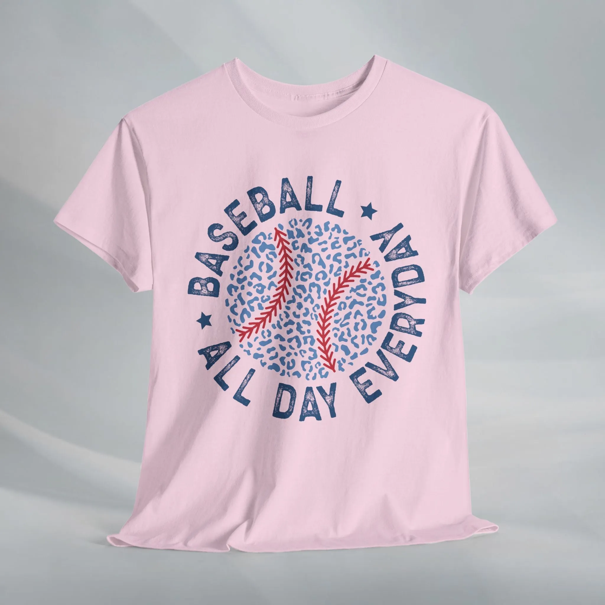 Baseball All Day Everyday Unisex Heavy Cotton Tee