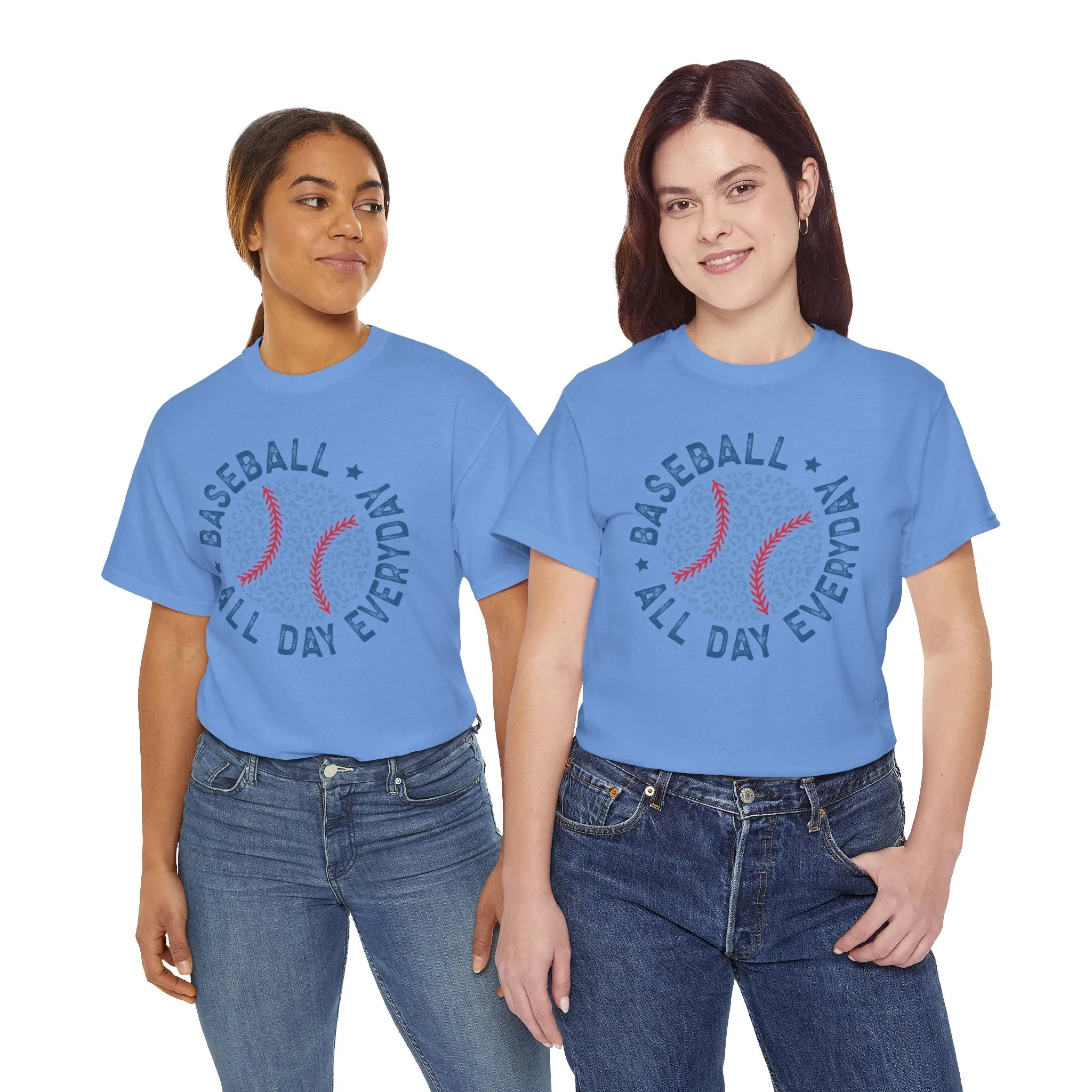 Baseball All Day Everyday Unisex Heavy Cotton Tee