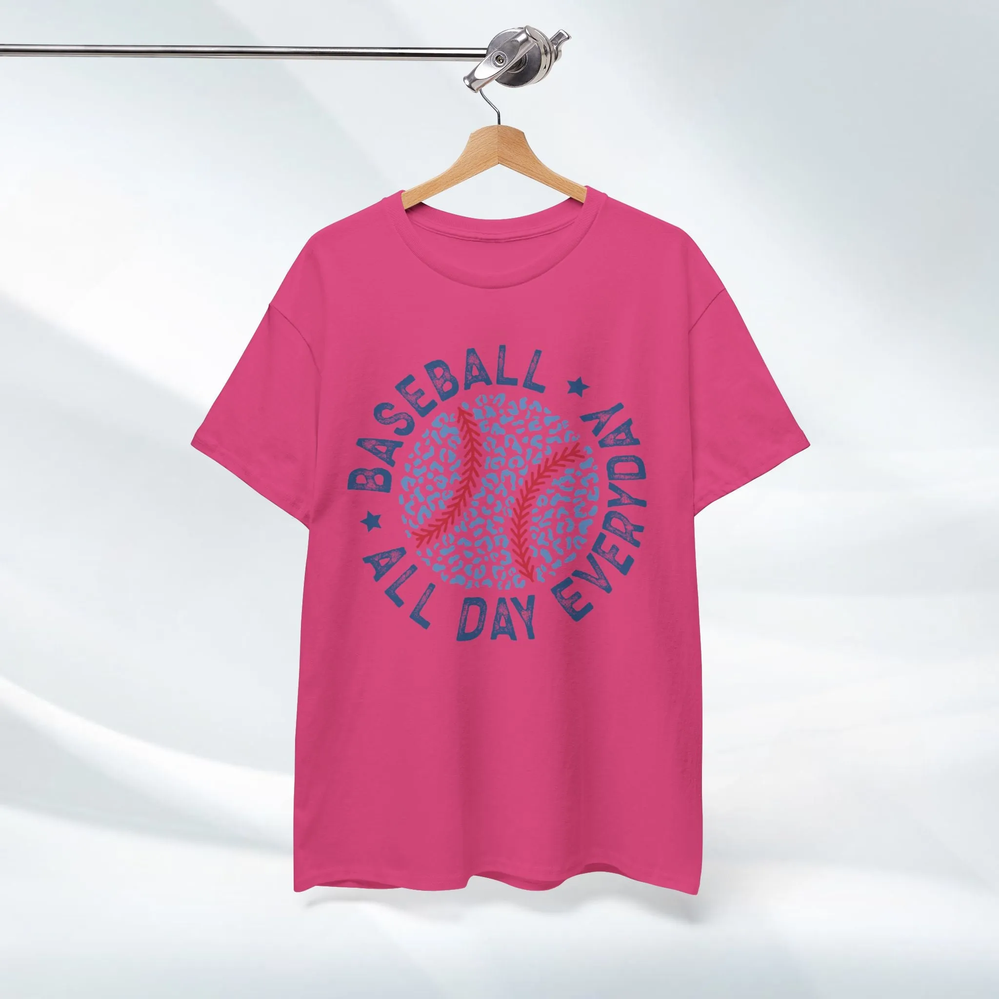 Baseball All Day Everyday Unisex Heavy Cotton Tee