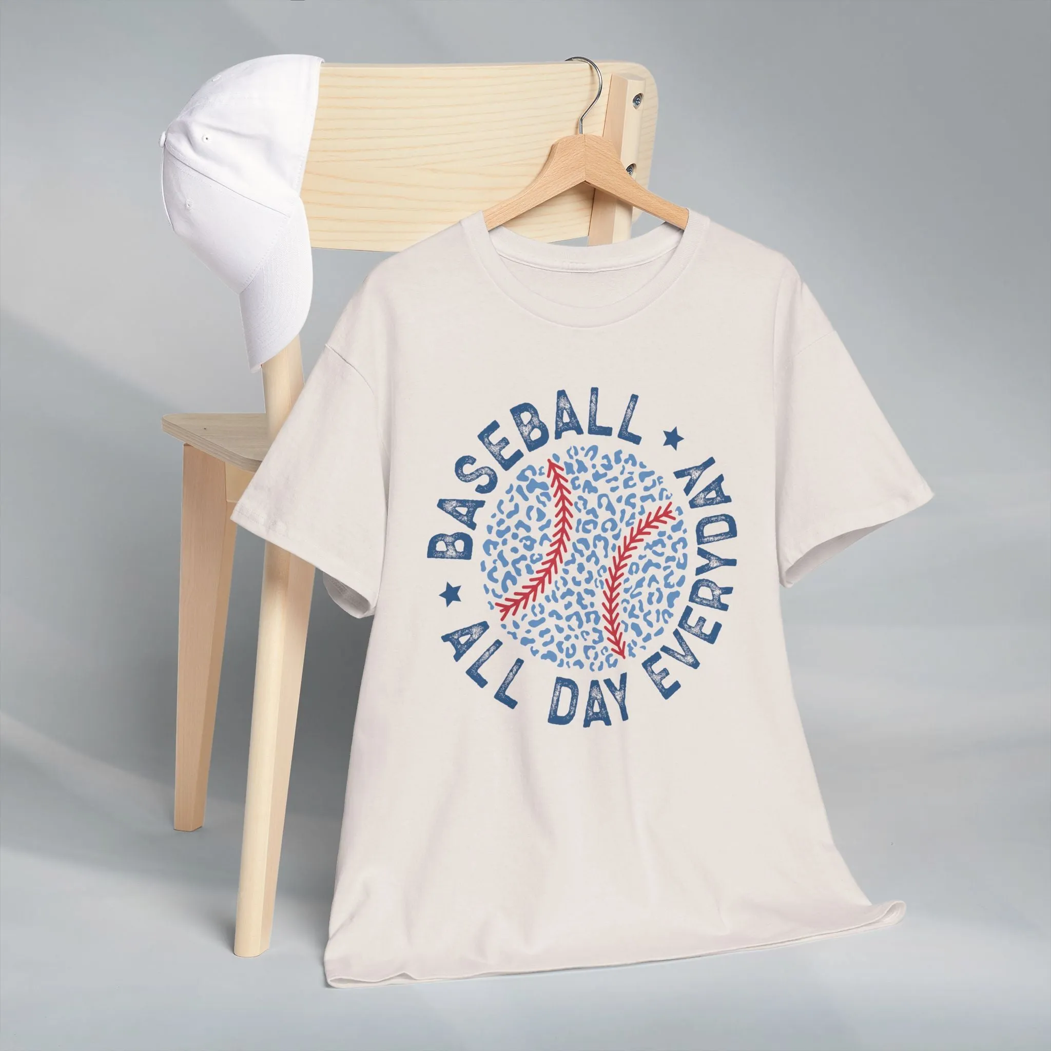 Baseball All Day Everyday Unisex Heavy Cotton Tee