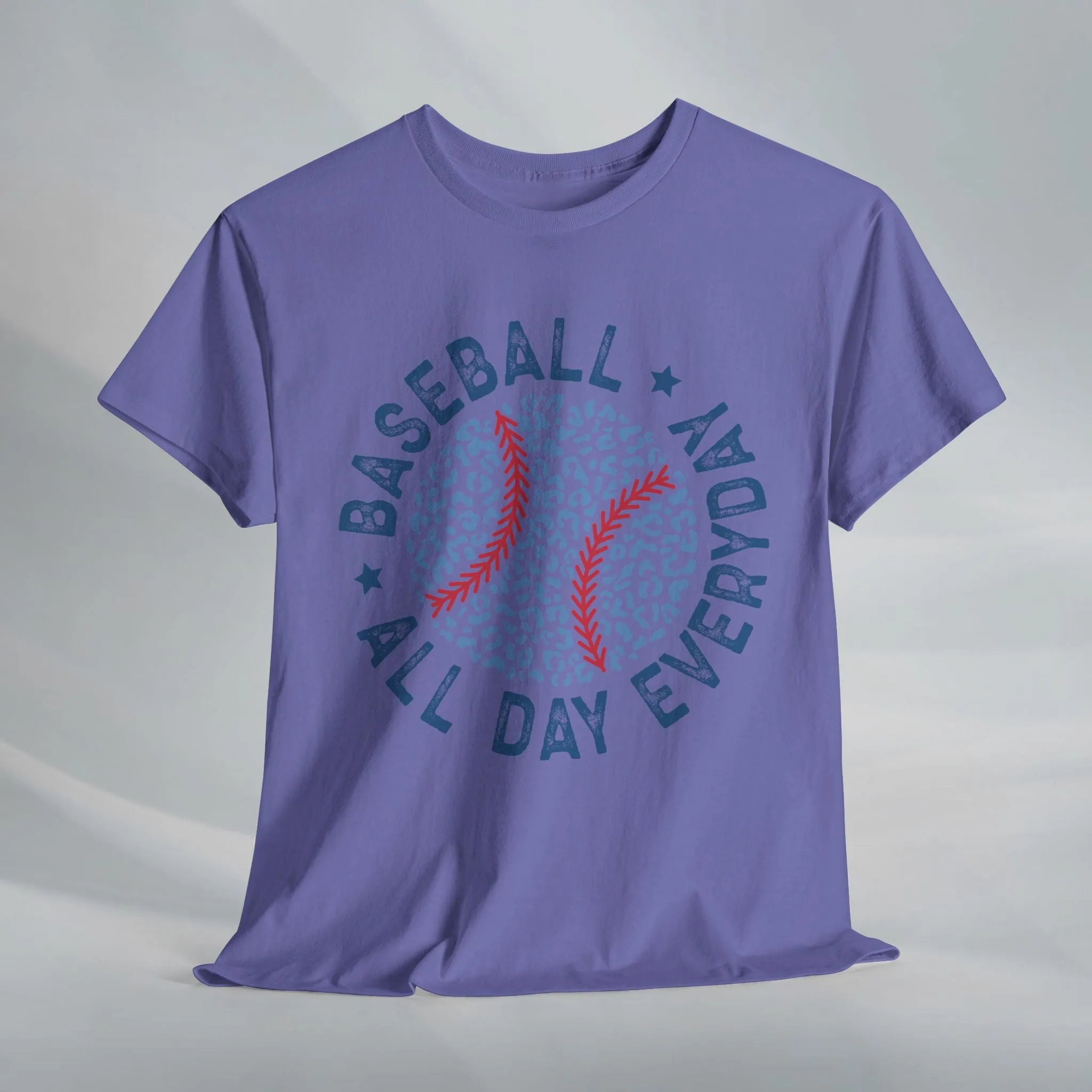 Baseball All Day Everyday Unisex Heavy Cotton Tee