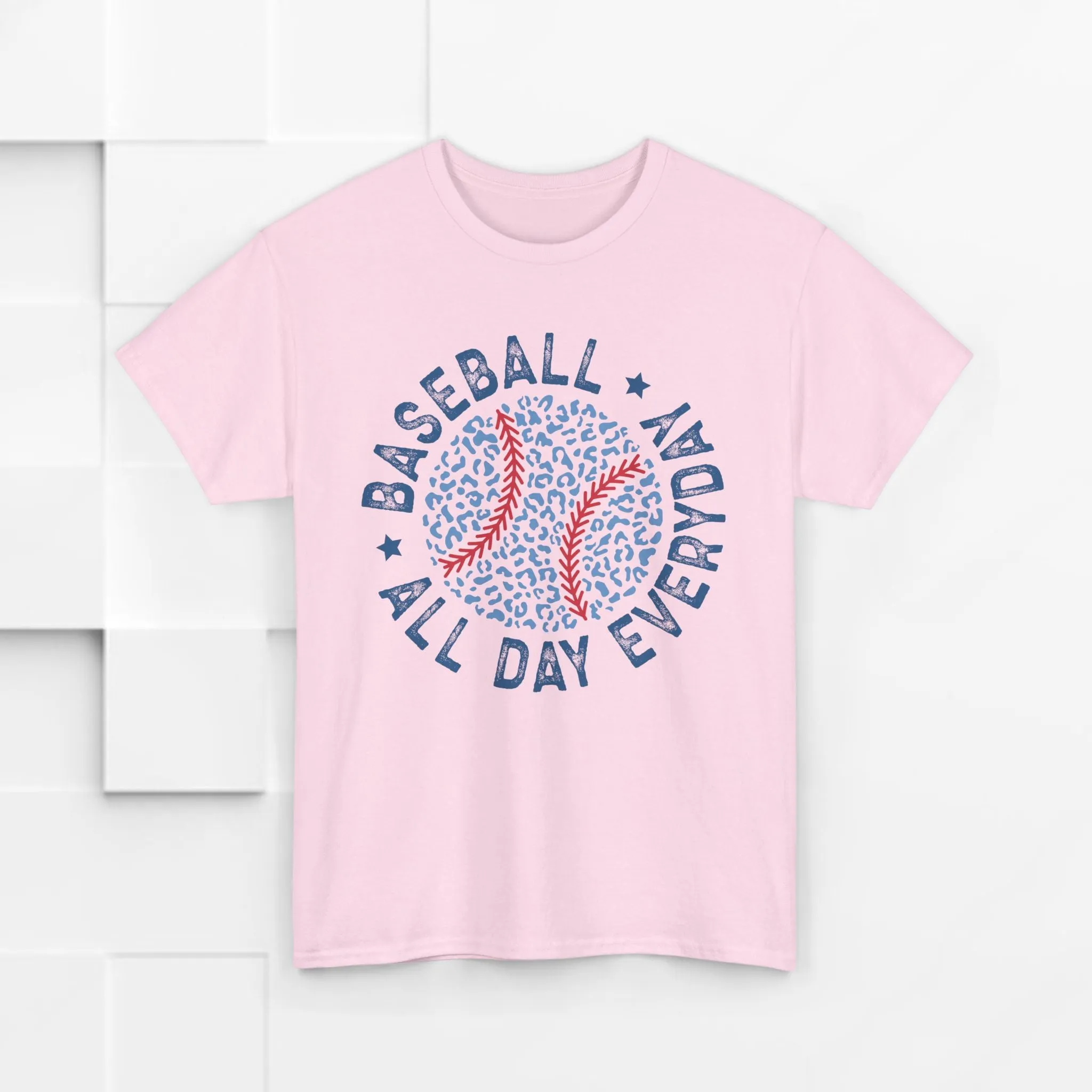 Baseball All Day Everyday Unisex Heavy Cotton Tee