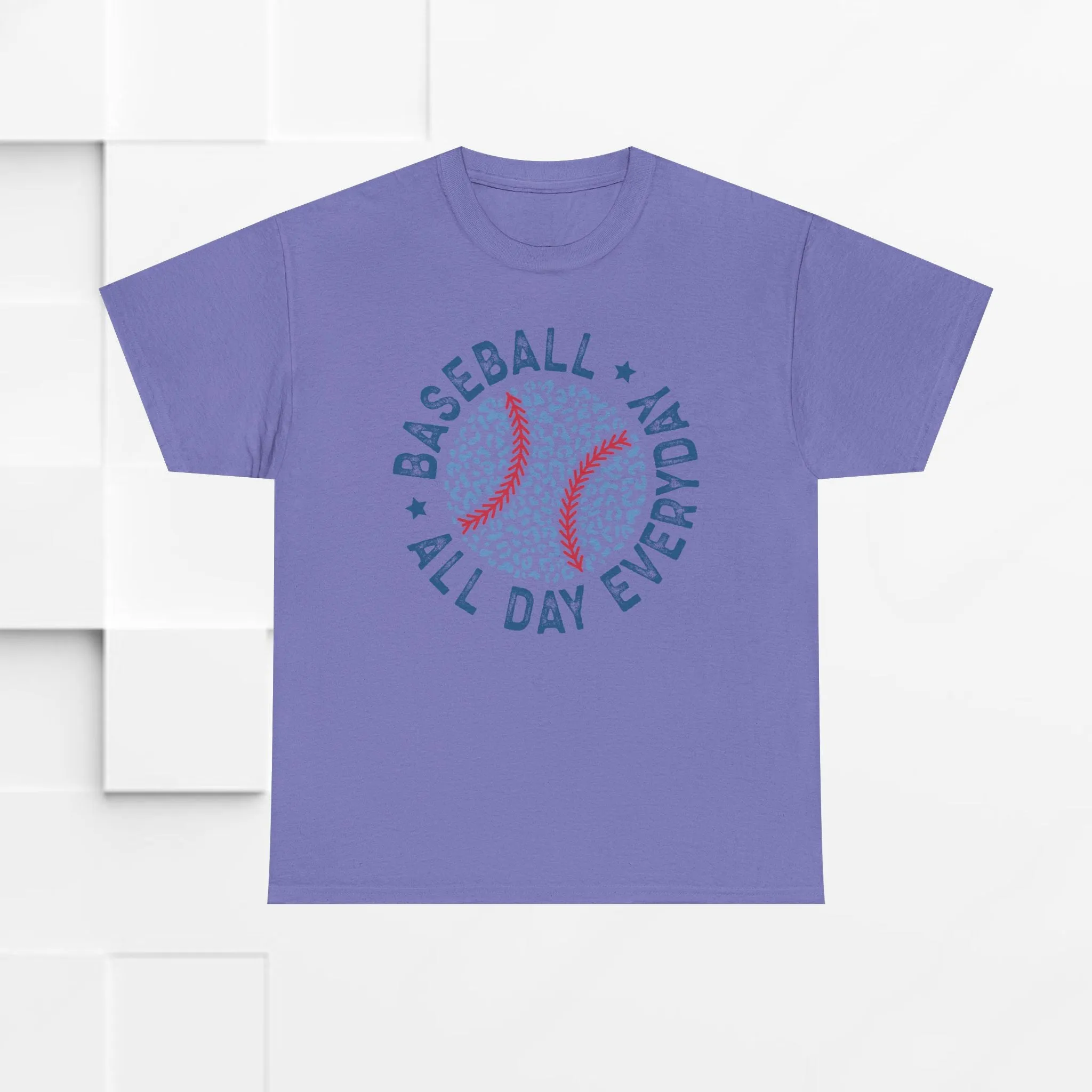 Baseball All Day Everyday Unisex Heavy Cotton Tee