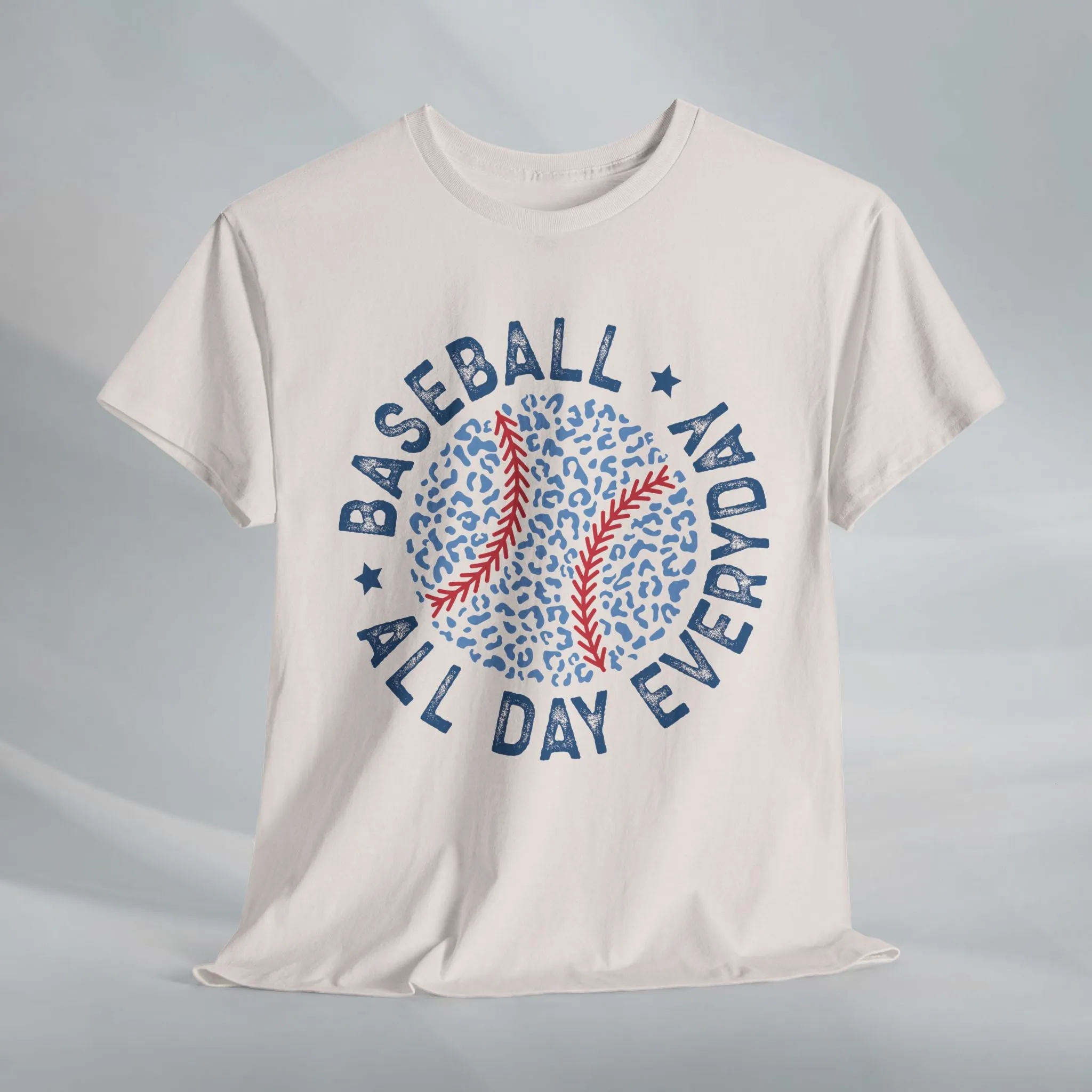 Baseball All Day Everyday Unisex Heavy Cotton Tee