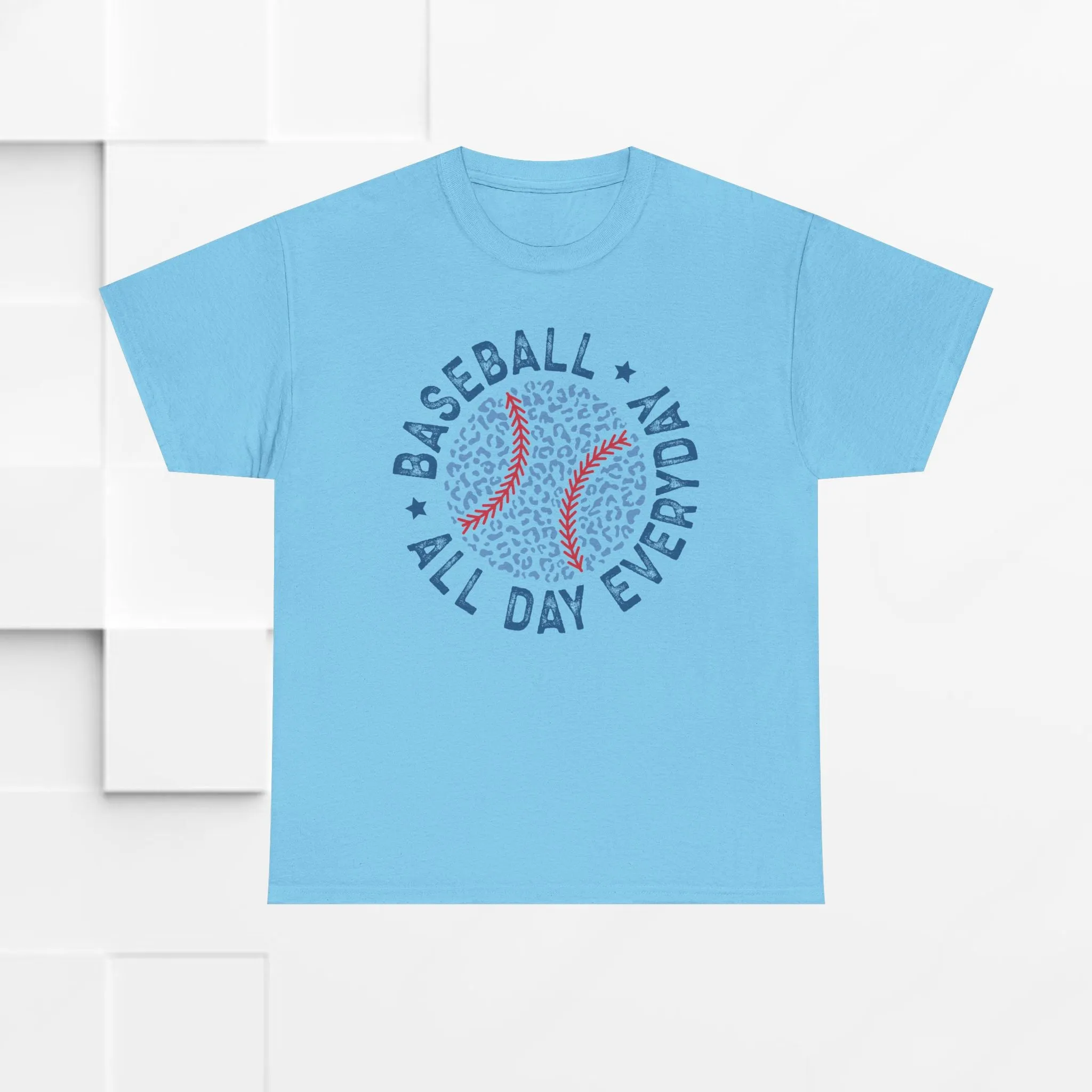 Baseball All Day Everyday Unisex Heavy Cotton Tee