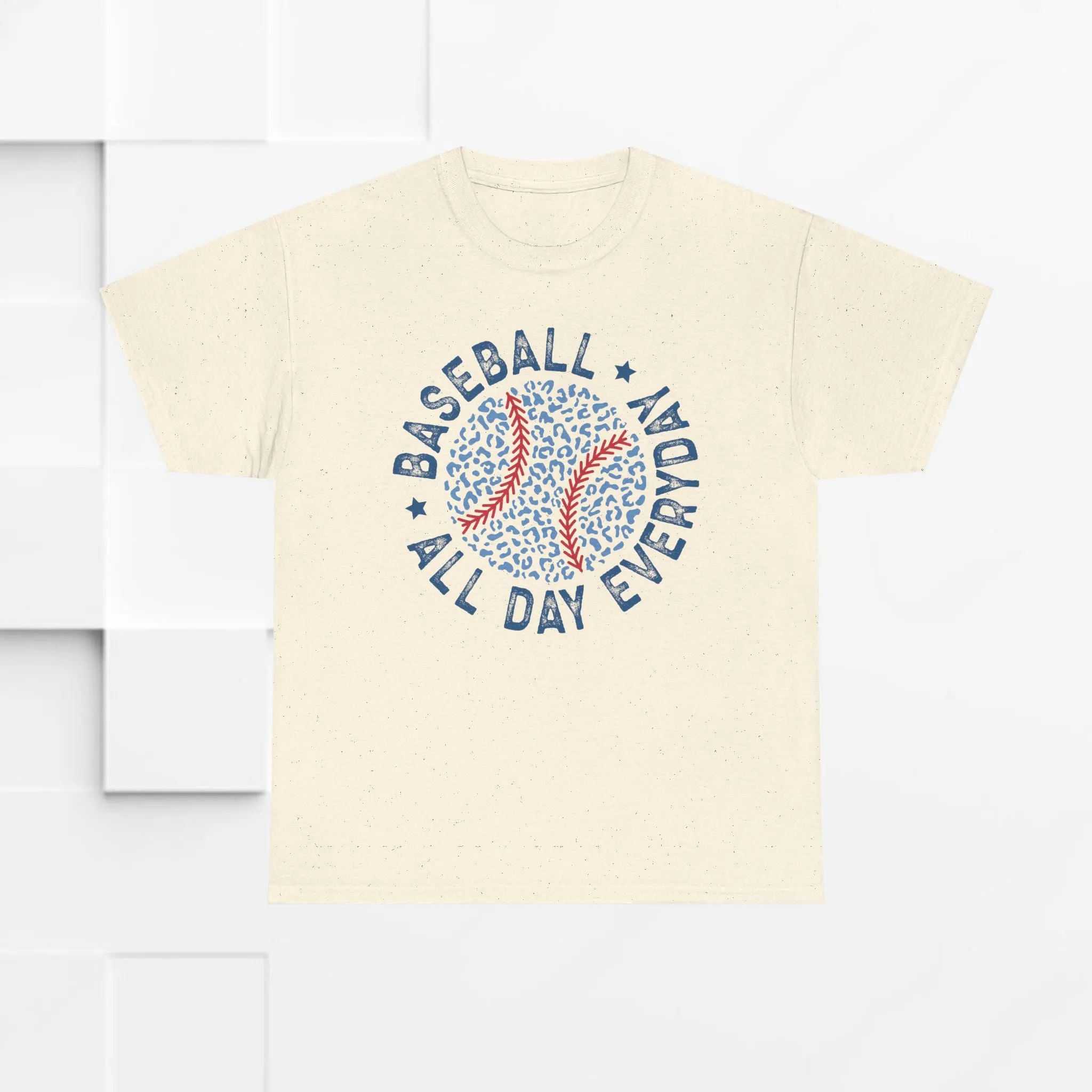 Baseball All Day Everyday Unisex Heavy Cotton Tee