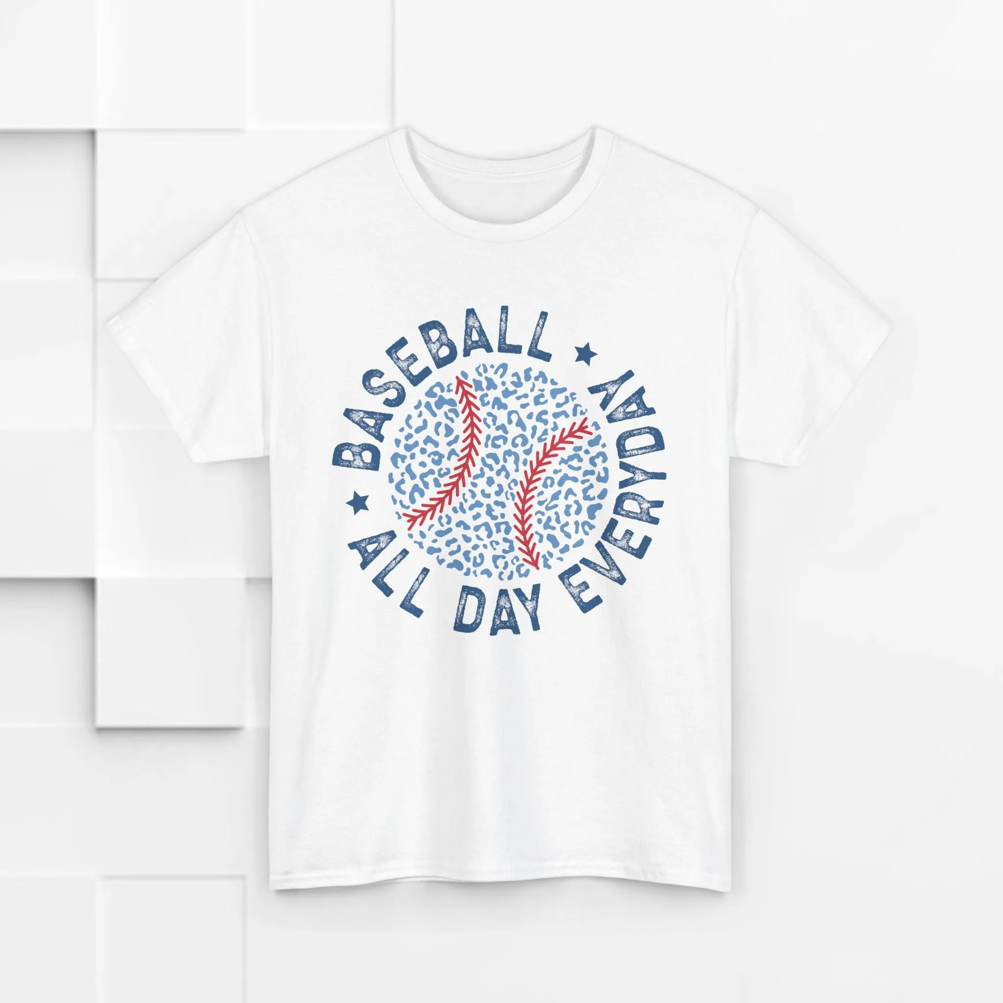Baseball All Day Everyday Unisex Heavy Cotton Tee